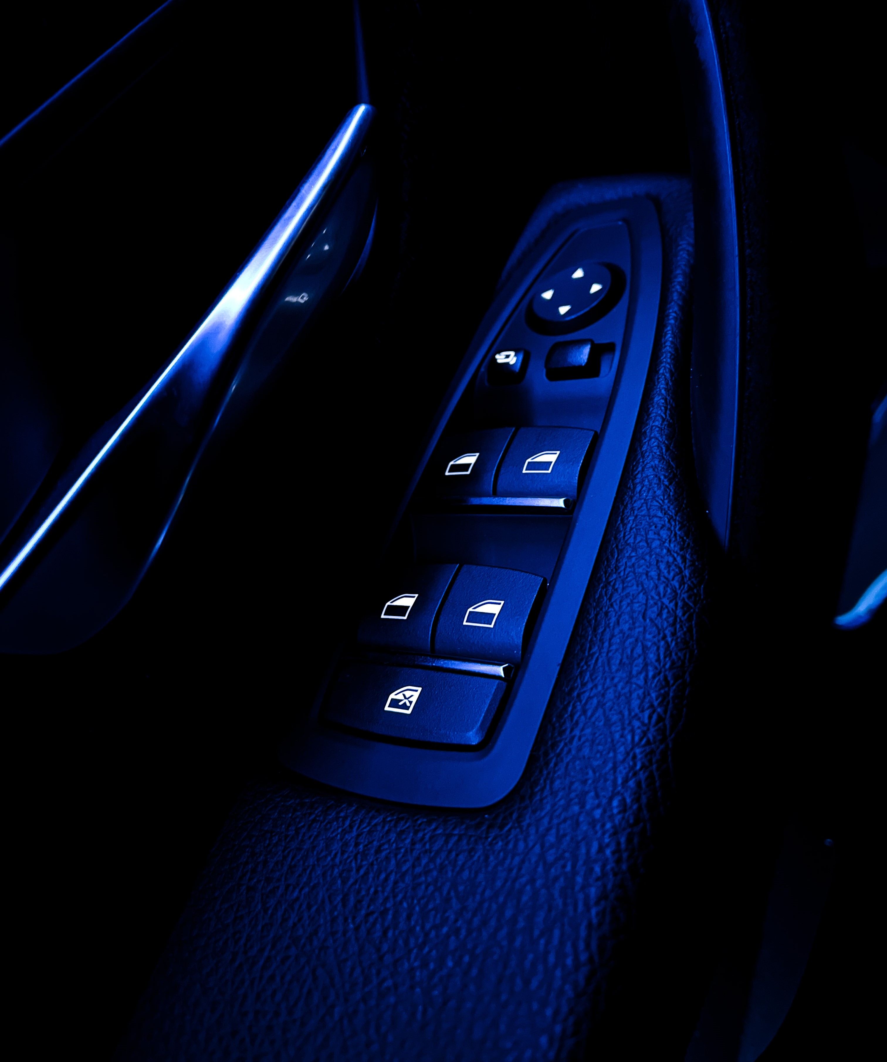 Umlötung BMW F30 Fensterheber Bedienteil weiße Tasten